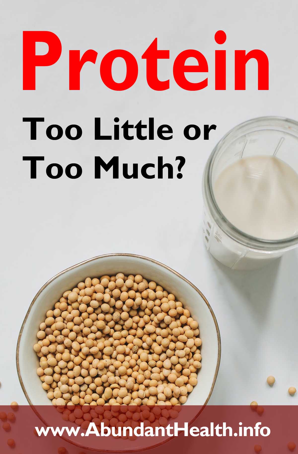 Protein - Too Little or Too Much?