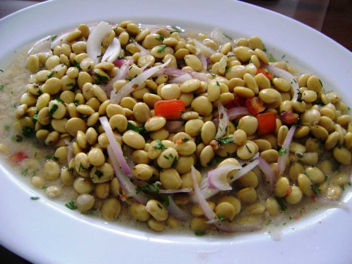 A lupine dish from Equador