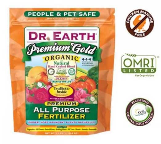 Dr. Earth Organic Fertilizer