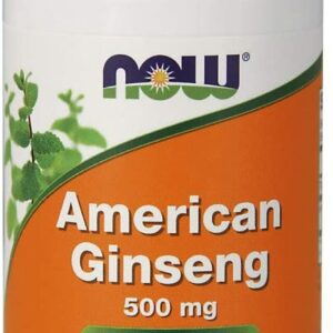 Now American Ginseng 500 MG - 100 Capsules
