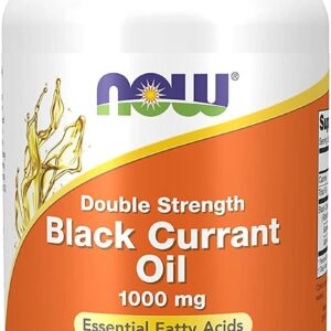 Now Black Currant Oil 1000mg - 100 Softgels