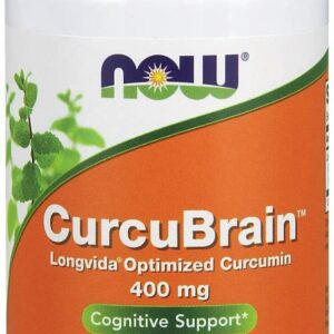 Now CurcuBrain - 50 V-Capsules