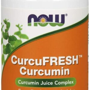 Now CurcuFRESH Curcumin - 60 Capsules