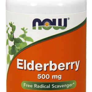 Now Elderberry 500 mg - 60 V-Capsules