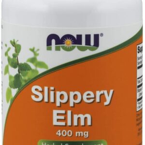 Now Slippery Elm - 400mg/100 Capsules