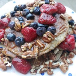 Banana Oat Pancakes