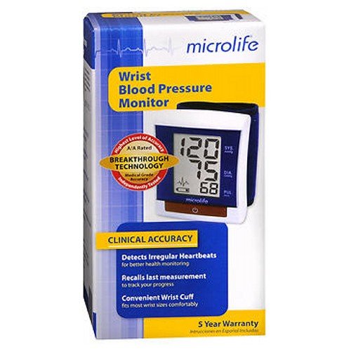 Microlife Microlife Wrist Blood Pressure Monitor Model Bp3My1-1P - each
