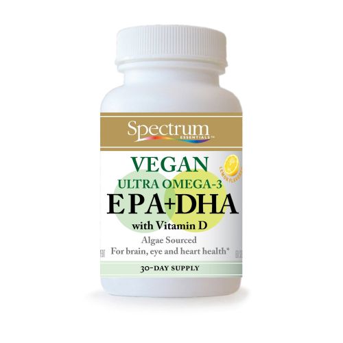 Spectrum Oils Vegan Ultra Omega-3 EPA Plus DHA - 60 Softgels