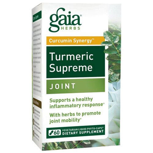 Gaia Herbs Turmeric Supreme - Joint 60 Caps