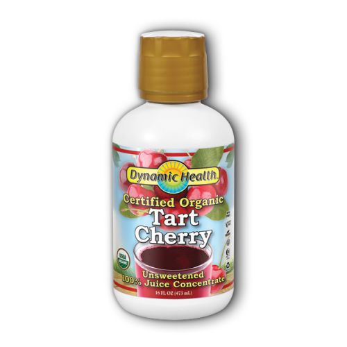 Dynamic Health Laboratories Tart Cherry Concentrate Certified Organic Plastic - 16oz