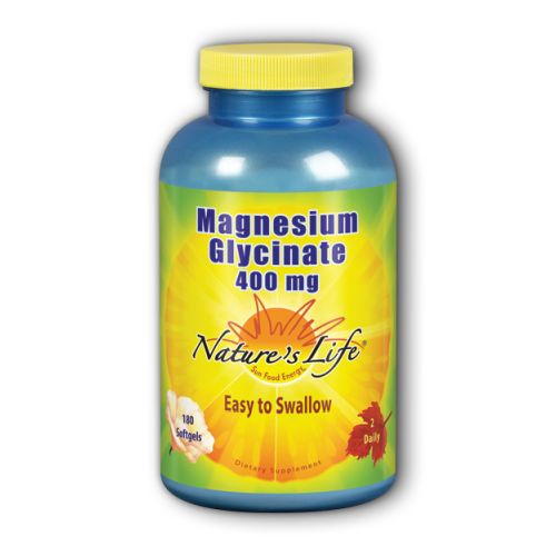 Nature's Life Magnesium Glycinate - 180ct 400mg
