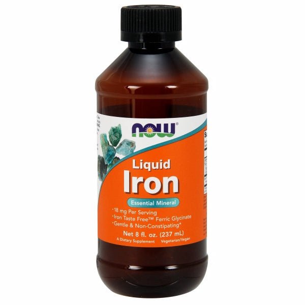 Now Foods Liquid Iron - 8 Oz