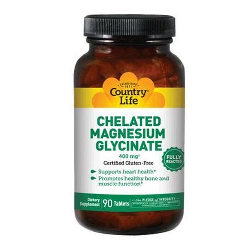 Magnesium Glycinate 90 Tabs by Country Life