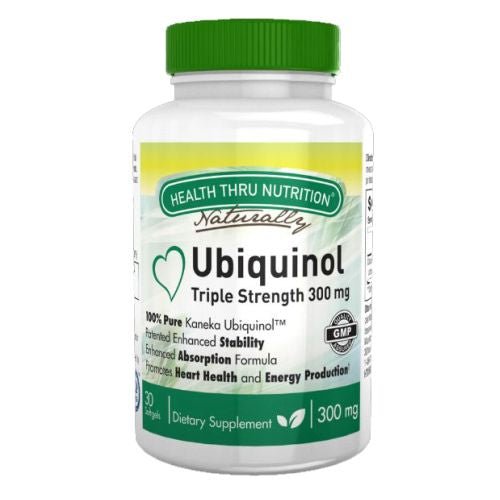 Ubiquinol CoQ-10 30 Softgels by Health Thru Nutrition