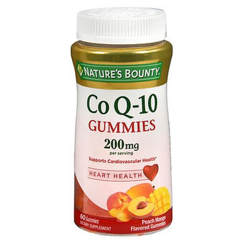 Natures Bounty Co Q10 Gummies Peach Mango 60 Each by Natures Bounty