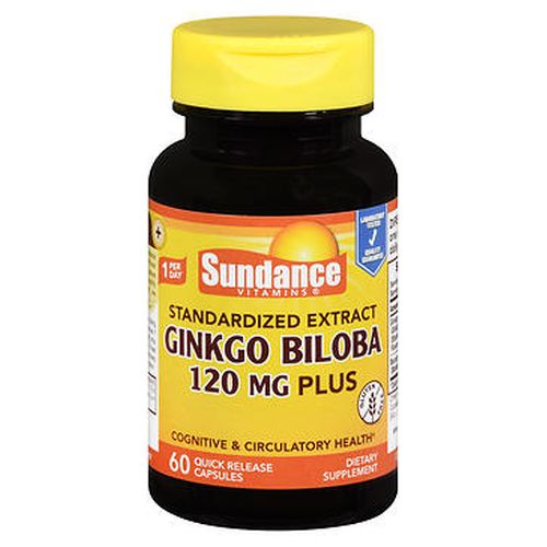 Sundance Ginkgo Biloba Plus Capsules 60 Caps by Sundance
