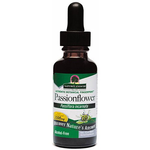 Nature's Answer Passion Flower - Alcohol Free Extract 1 FL Oz