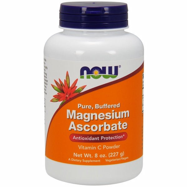 Now Foods Magnesium Ascorbate Powder - 8 OZ