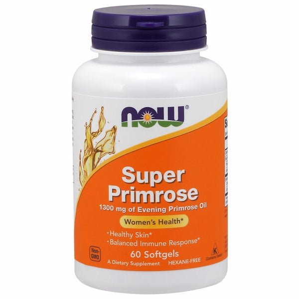 Now Foods Super Primrose - 60 Sgels