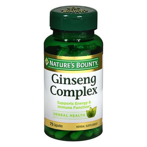 Nature's Bounty Natures Bounty Ginseng Complex Plus Royal Jelly - 75 caps