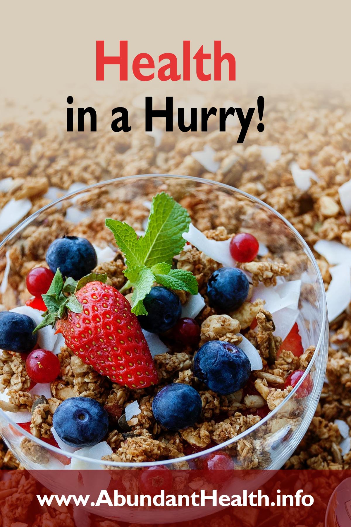Health—in a Hurry!