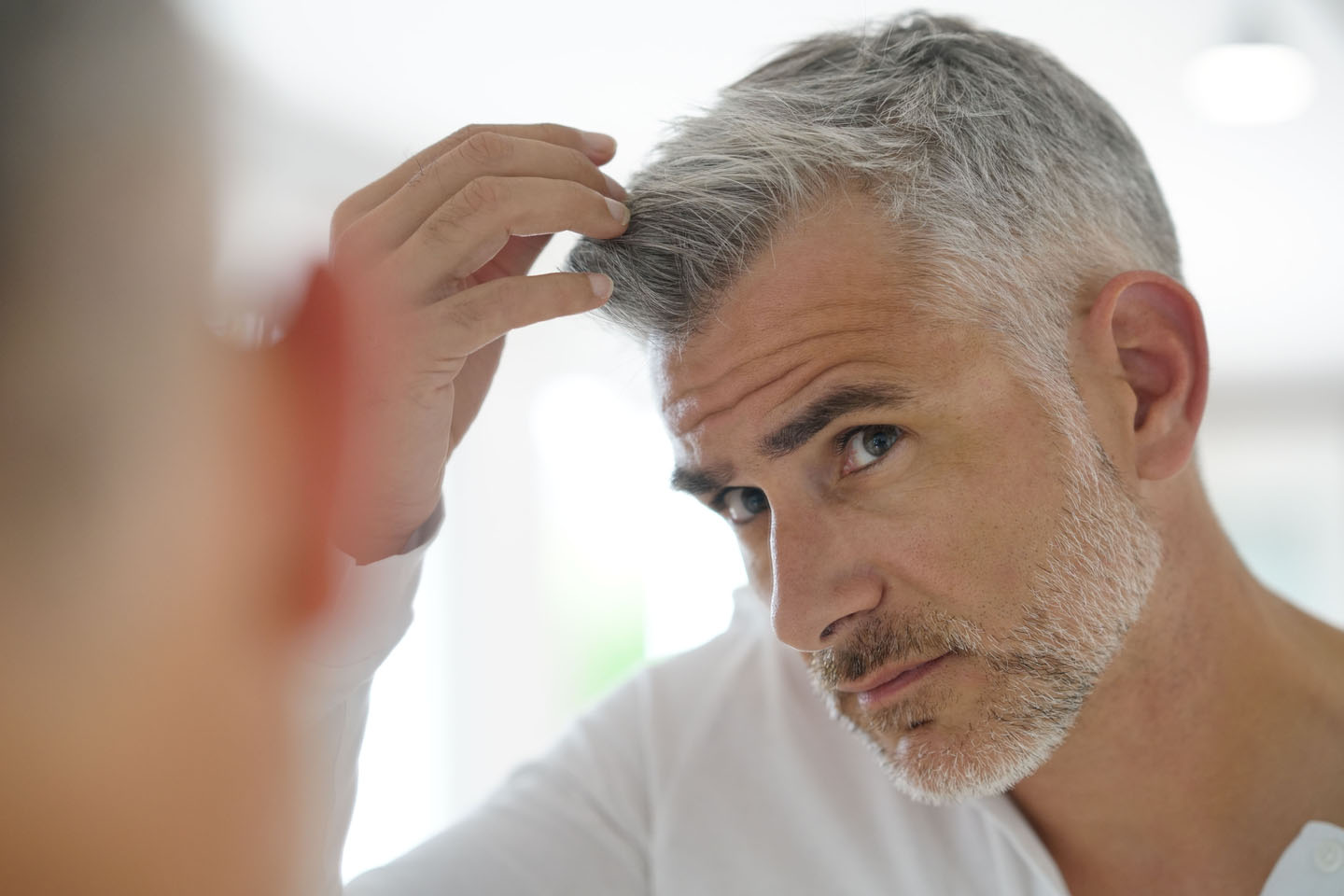 Is Stress turning my hair grey