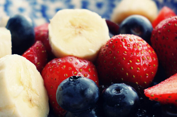 Antioxidant rich berries and fruits