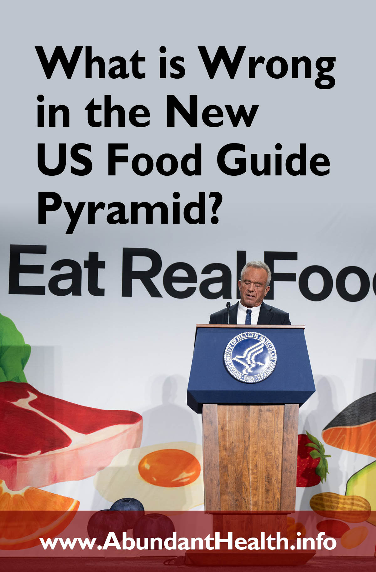 What is Wrong in the New US Food Guide Pyramid?